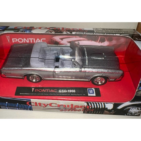 Lot of City Cruise 1/43 Buick Century ,Turbine 1964, Pontiac GTO 1966 New - Picture 4 of 4